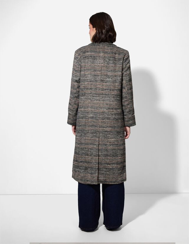 Kabát - Eszterházy-kockás - vilagos szurke