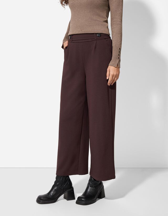 Culotte nadrág - sötétbarna