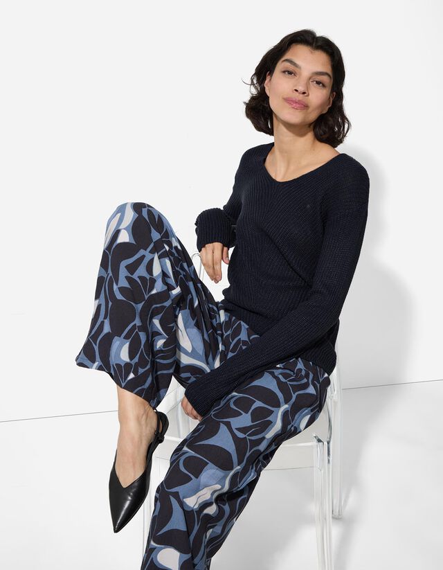 Pulóver - Egyszínű - barna