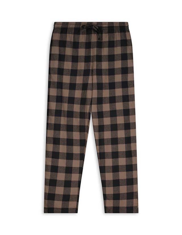 Pizsamaalsó - Flanell - sötétszürke