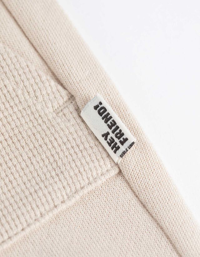 Szabadidőnadrág - Foltzsebek - feher