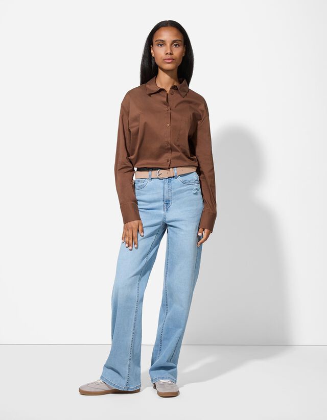 Öv - Egyszínű - világos barna