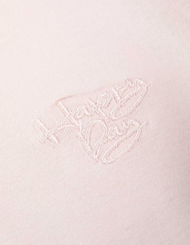 Póló - Hímzésekkel - feher