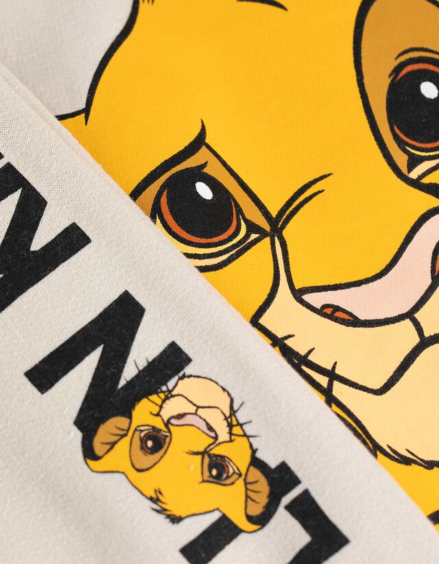 pulóver és melegítőnadrág szett - Oroszlánkirály - feher