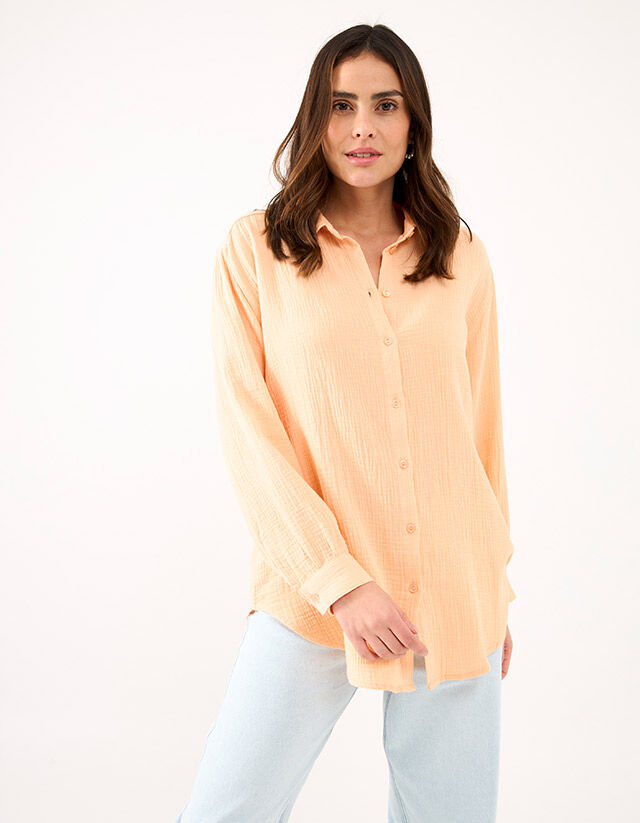 Blúz - Muszlin - vilagos zold