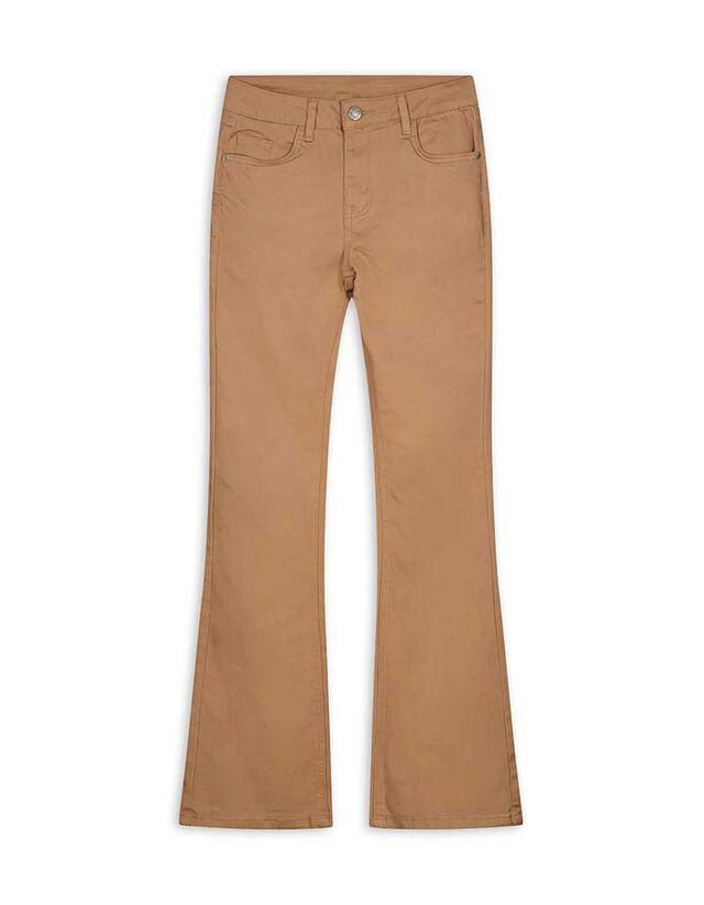 Nadrág - Enyhén bővülő fazon - világos barna