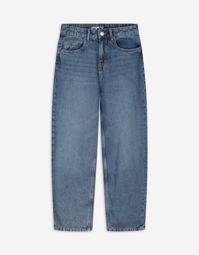 Farmernadrág - Ballon szabás - fekete