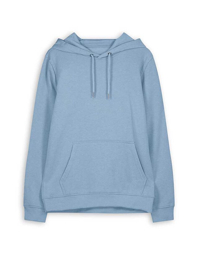 Kapucnis felső - Pamut keverék - sotetkek