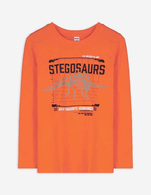 Hosszú ujjú felső - Pamut - bézs