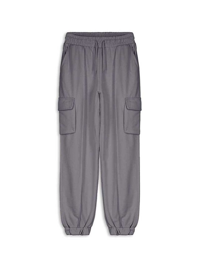 Ejtőernyős nadrág - Gumis derék - bézs