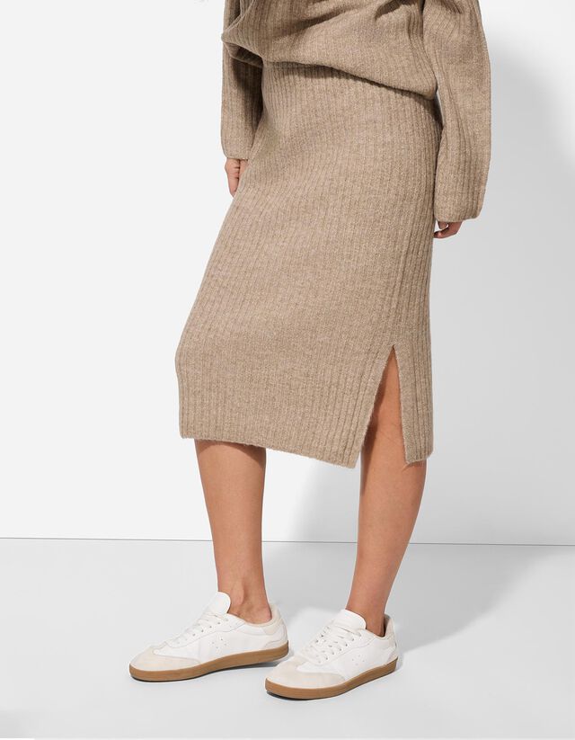 Szoknya - világos barna