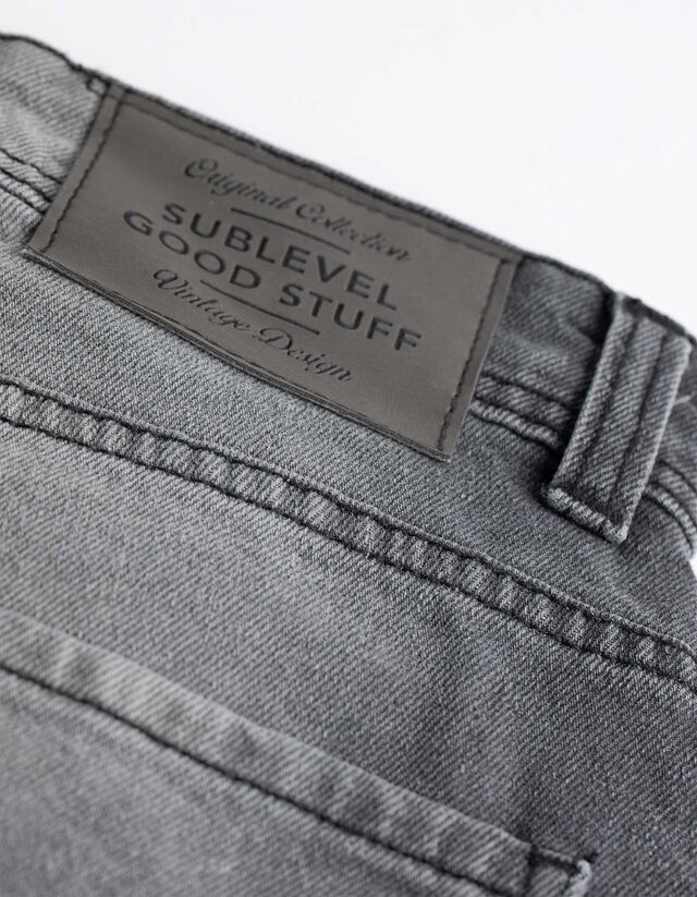 Farmernadrág - Bő fazon - sotetkek