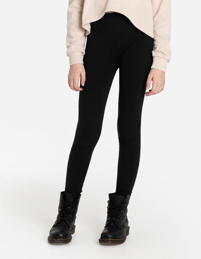 Legging - Gumis derék - fekete