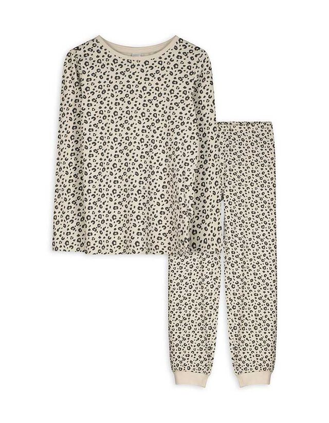 Alsó -és felsőrészből álló pizsama szett - Vegyes minta - pink