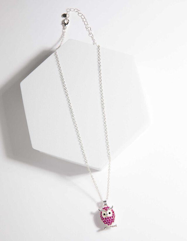 Nyaklánc - Strasszokkal - ezust