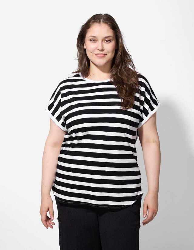 Felső - Csíkos - fekete