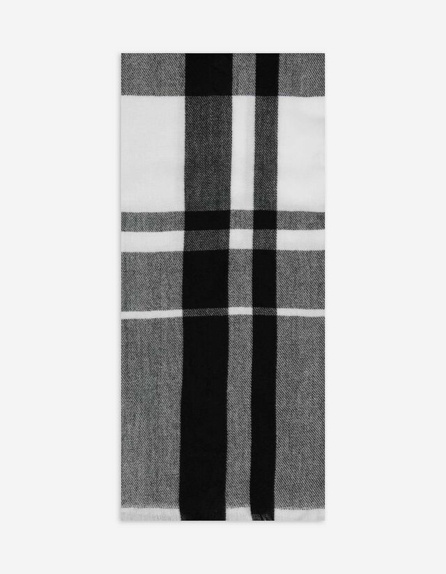 Sál - Kockás - fekete