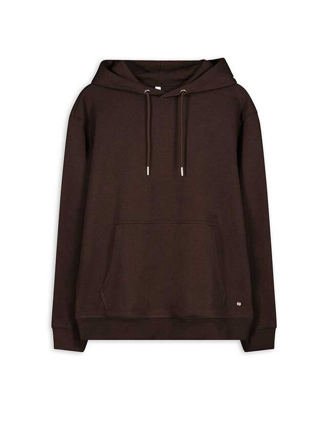 Kapucnis felső - Kapucni - barna