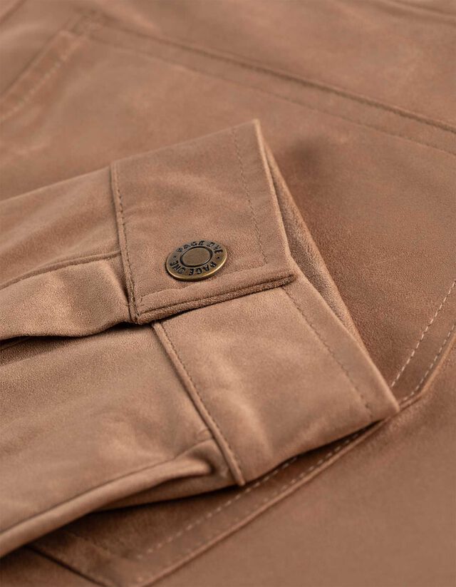 Ingdzseki - Velúr utánzat - barna