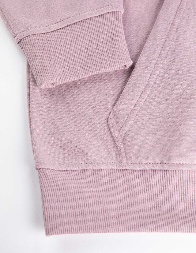 Kapucnis felső - Pamut keverék - sotetkek