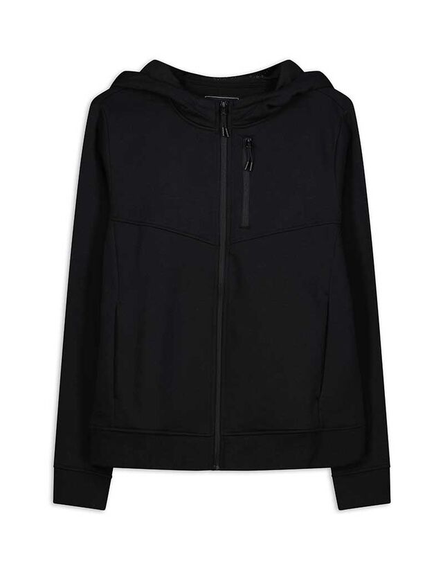 Kötött kardigán - Egyszínű - sötétzöld