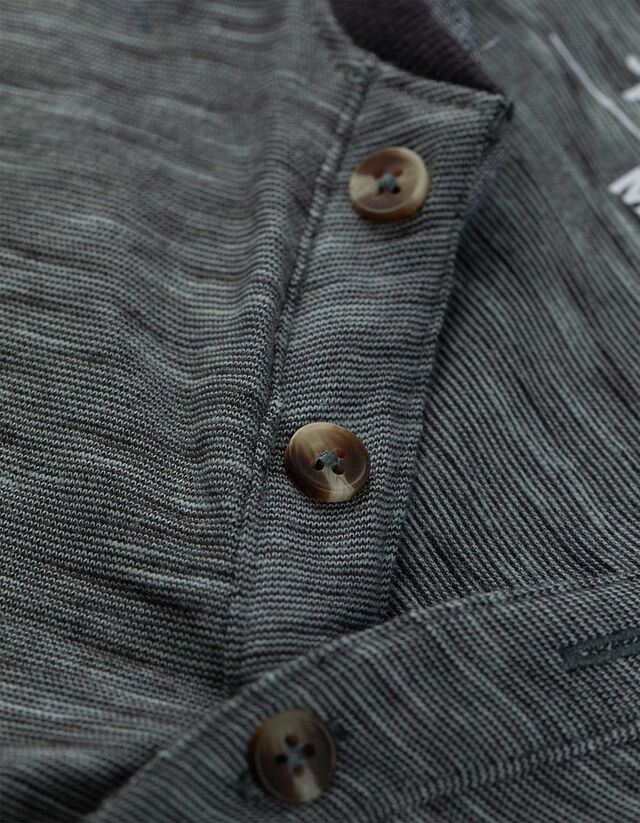 Hosszú ujjú felső - Kétrétegű hatás - zöld