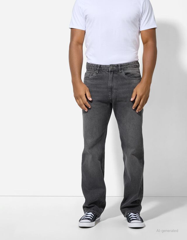 Hosszú ujjú felső - Normál fazon - szürke