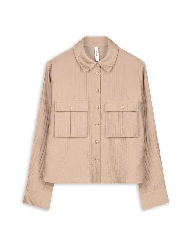 Blúz - Viszkózkeverék - piros