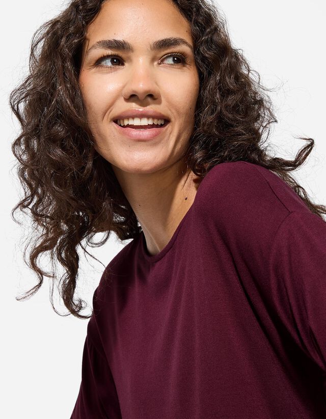 Pólóing - Csomózott - sotetlila