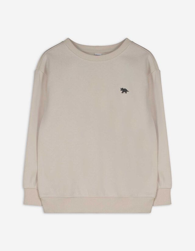 Melegítőfelső - Nyomott minta - barna