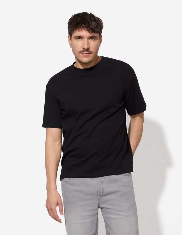 Póló - Túlméretezett fazon - világos barna