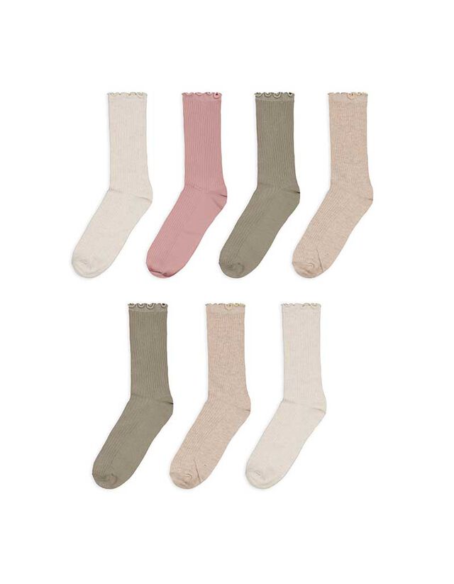 Zokni - 7 db-os csomag