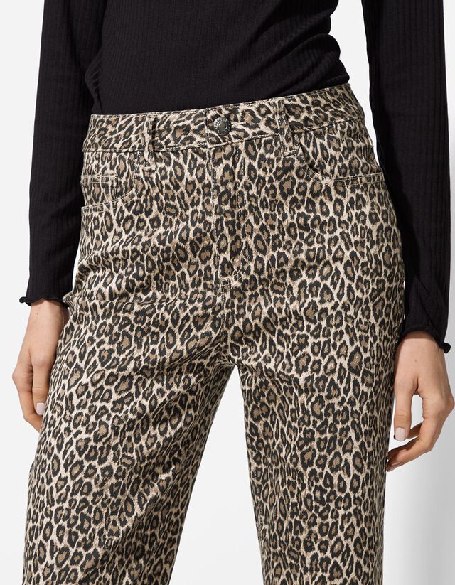 Nadrág - Szűk fazon - sötétbarna