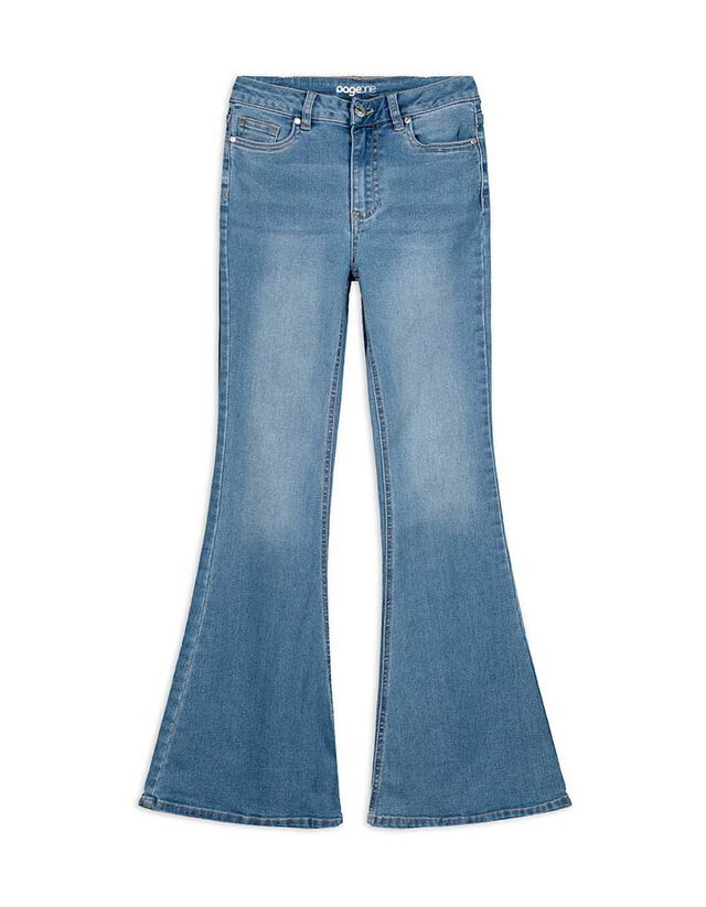 Farmernadrág - Szélesített szabás - sotetkek