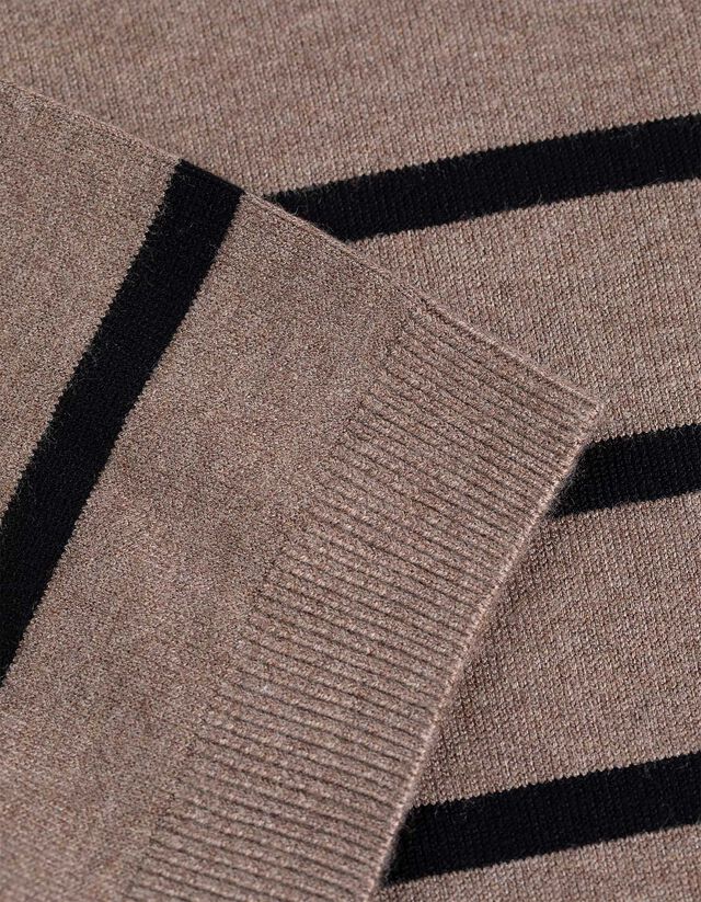 Pulóver - Viszkózkeverék - feher