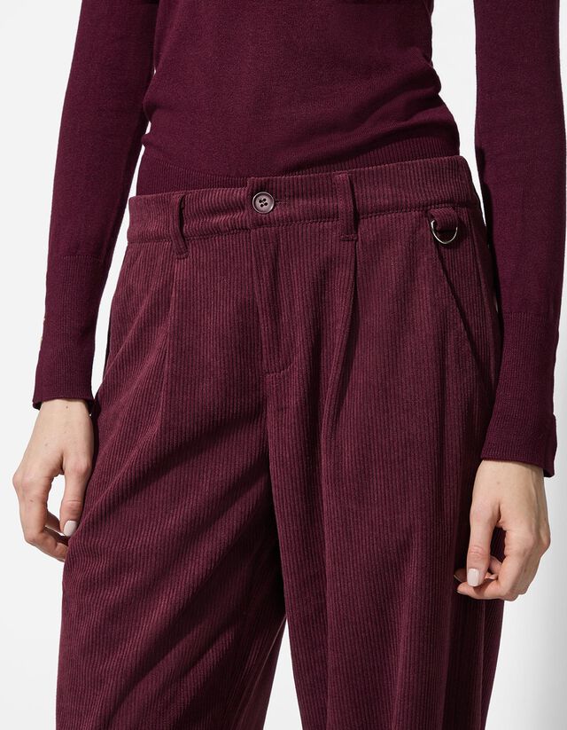 Nadrág - Kordbársony - barna