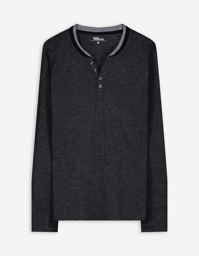 Hosszú ujjú felső - Kétrétegű hatás - zöld