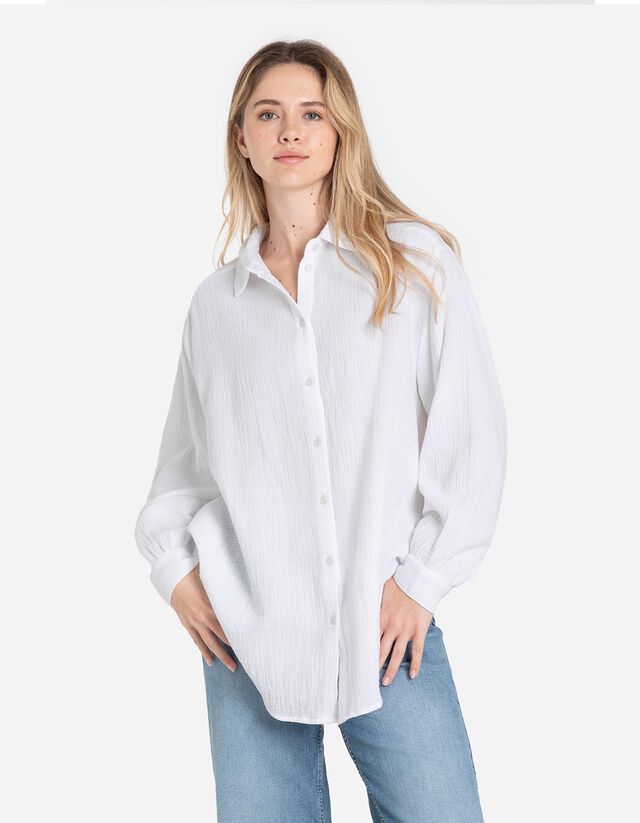 Blúz - Muszlin - vilagos zold