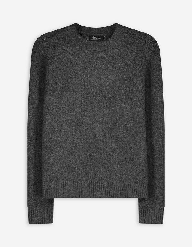 Pulóver - Kerek nyakkivágás - sotetkek