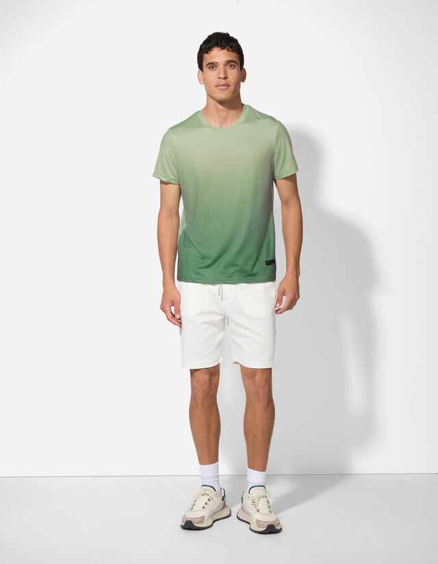 Póló - Színátmenet - vilagos zold