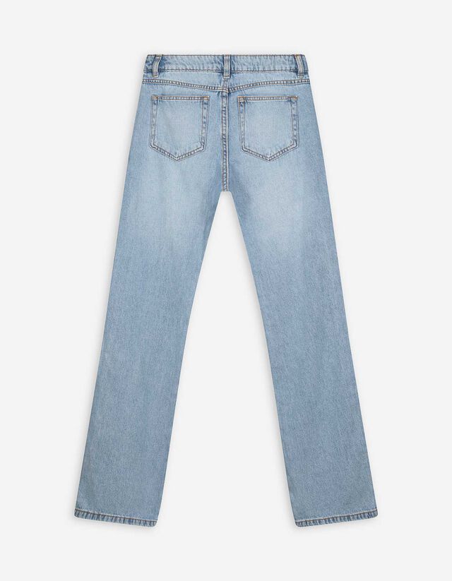 Farmernadrág - Enyhén bővülő fazon - kék