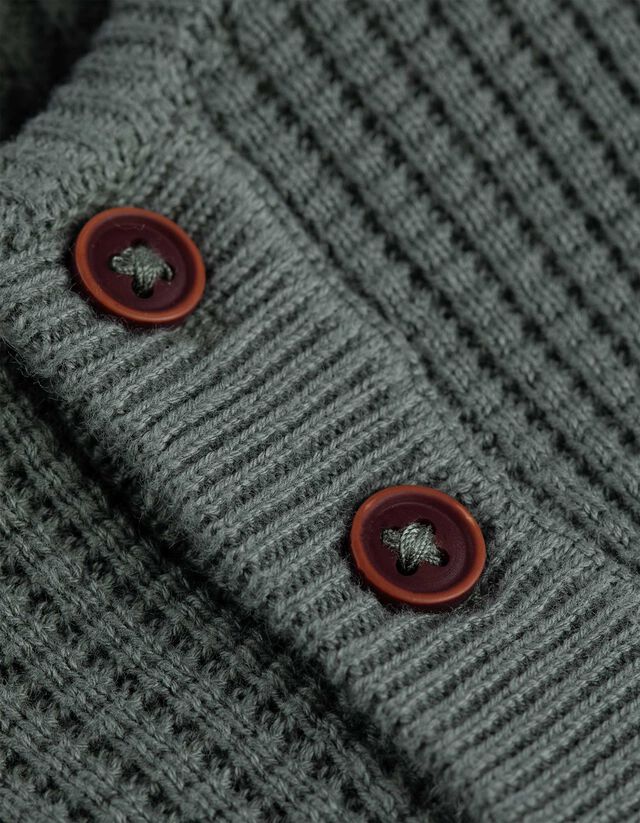 Pulóver - Gombolópántos - világos barna