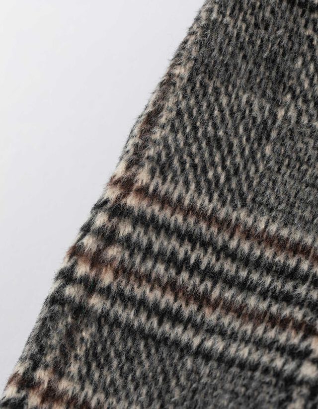 Miniszoknya - Gyapjú megjelenés - szürke