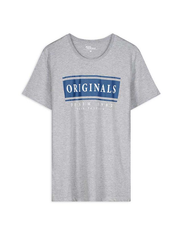 Póló - Kerek nyakkivágás - mélyvörös