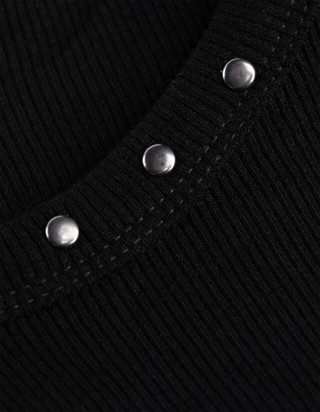 Ujjatlan felső - Szegecselt - piros