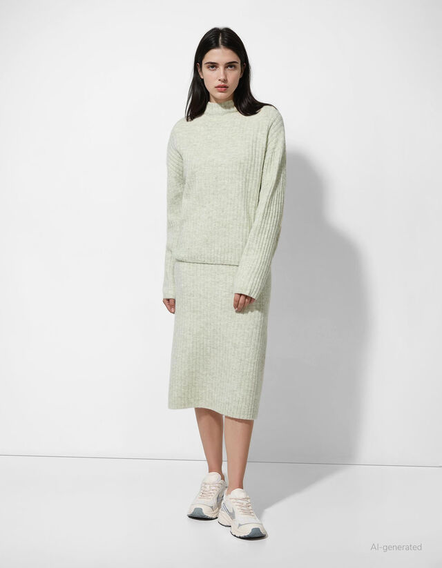 Szoknya - világos barna