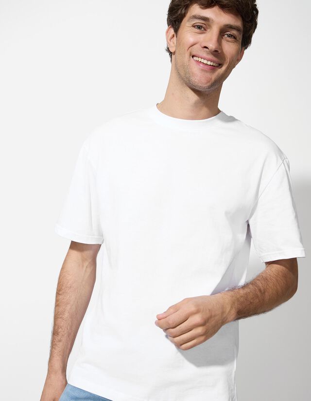 Póló - Túlméretezett fazon - világos barna