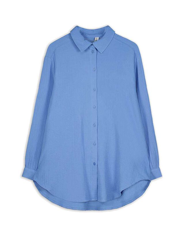 Blúz - Muszlin - vilagos zold