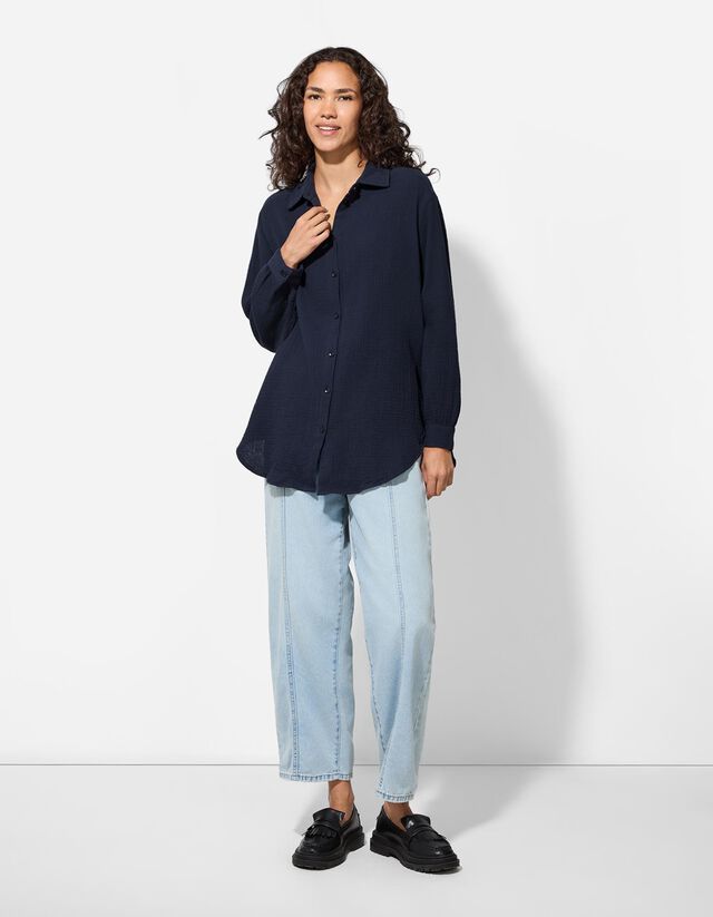 Blúz - Muszlin - vilagos zold