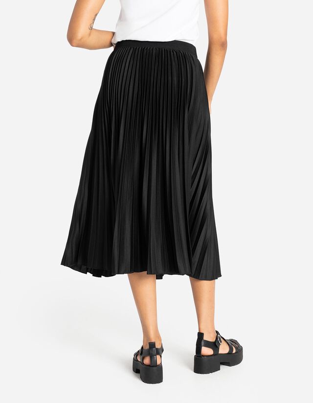 Rakott szoknya - Ráncok - feher